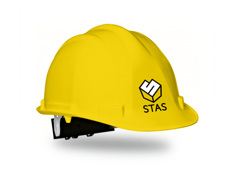 STAS - stavební společnost - helma